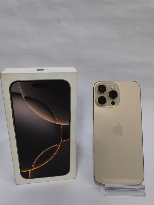 iPhone 16 pro max 256GB color dorado  (Reacondicionado)